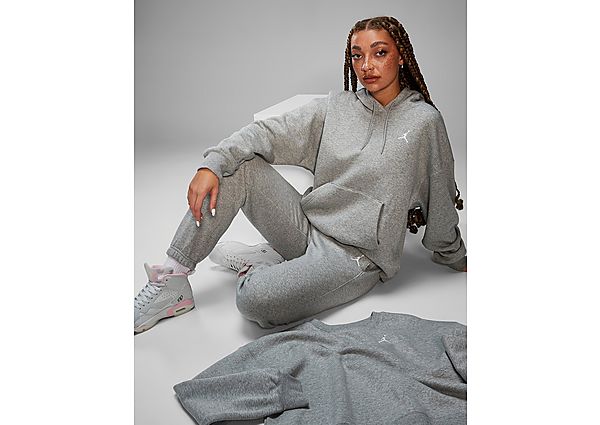 Nike Brooklyn Fleece Damenhose Trainingsbroeken Dames dk grey heather maat: S beschikbare maaten:XS S M L