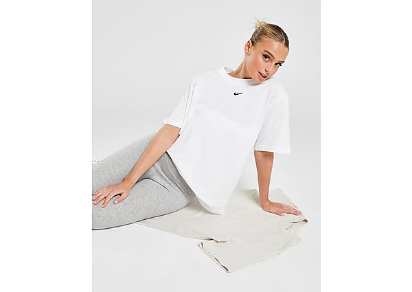 Nike Väljä T-paita Naiset, White/Black