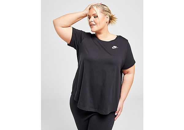 Nike Pluskokoinen T-paita Naiset, Black
