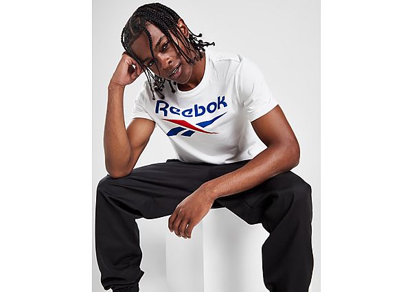 Reebok Large Logo T-Shirt - Mens, Black
