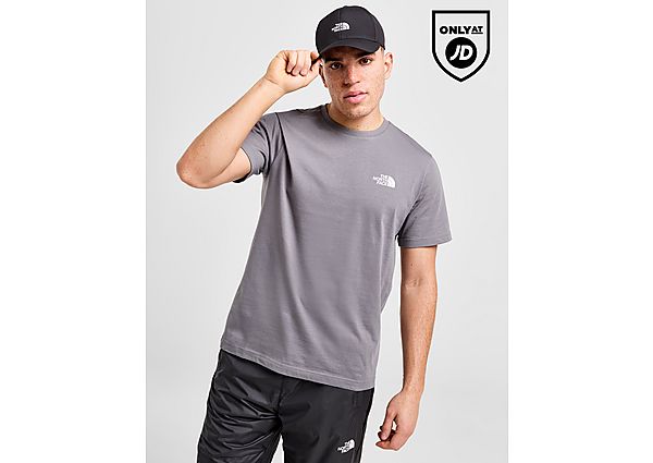The North Face Simple Dome T-Shirt Heren Grey- Heren Grey