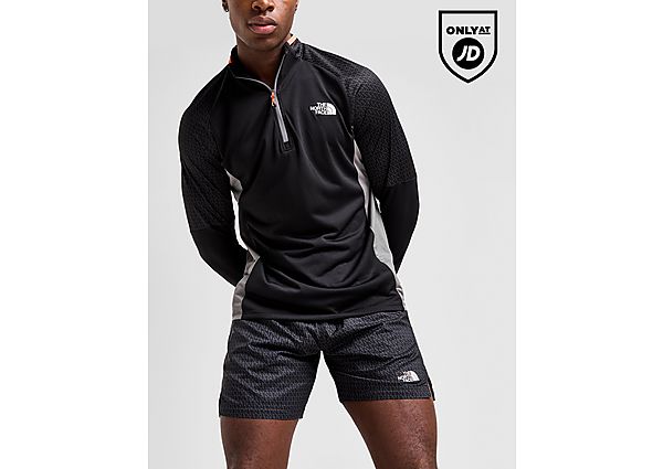 The North Face All Over Print 24 7 Shorts Black- Heren Black