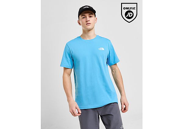 The North Face Simple Dome T-Shirt Heren Blue- Heren Blue