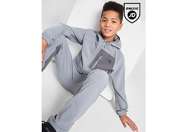 The North Face Perfor ce Woven Jacket Junior Grey Kind Grey