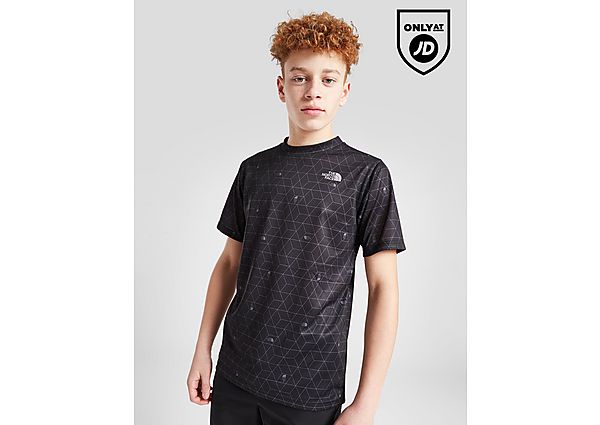 The North Face Geometric Reaxion T-Shirt Junior Black