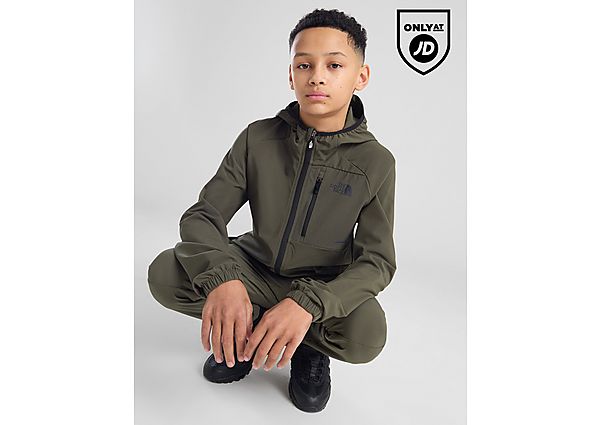 The North Face Performance Woven Jacket Junior Green Kind Green