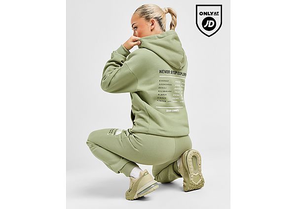 The North Face Summit Overhead Hoodie Green- Dames Green