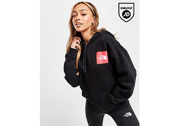 The North Face Mountain Photo Graphic Hoodie Black- Dames Black