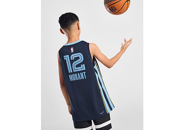 Nike NBA Memphis Grizzlies Morant #12 Jersey Junior - Mens, Blue