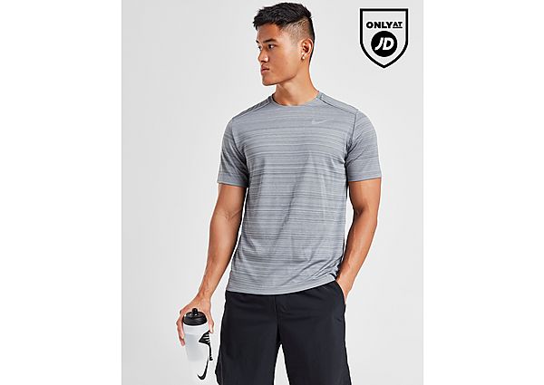 Nike Miler 1.0 T-Shirt Grey- Heren Grey