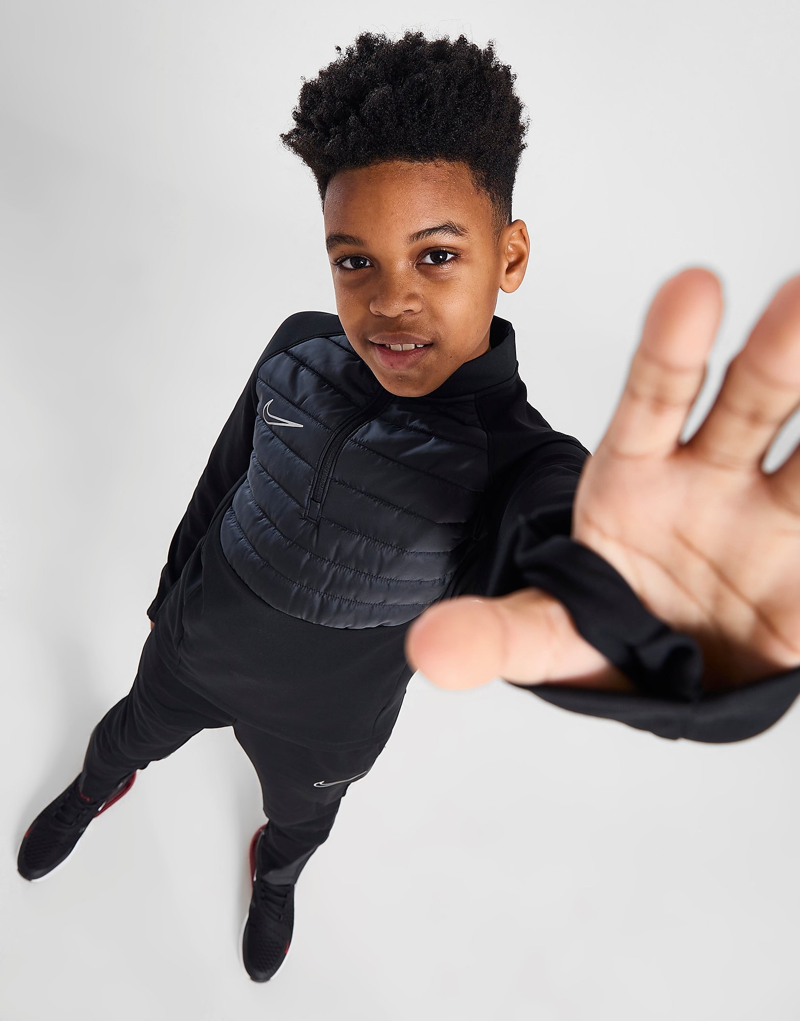 Nike Academy Therma FIT Drill 14 Zip Top Junior