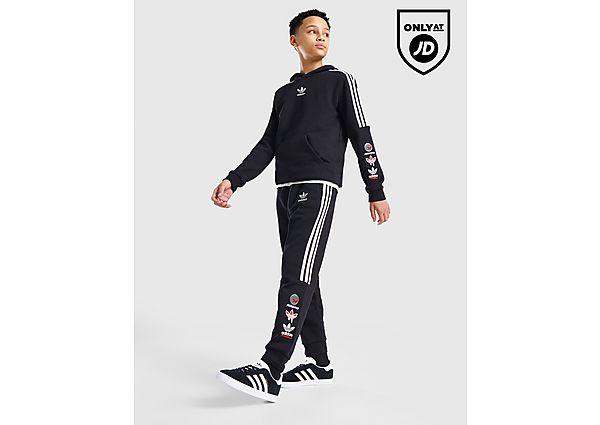Adidas Originals Stacker Logo Joggers Junior Black