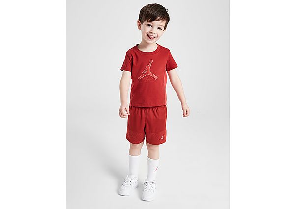 Jordan Flight T-Shirt Shorts Set Infant Red