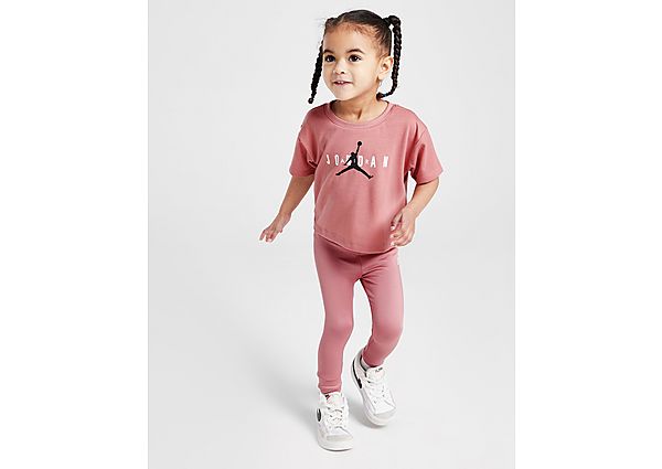 Jordan Girls' Essential T-Shirt Leggings Set Infant Pink