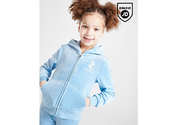 Juicy Couture Girls' Full Zip Flare Tracksuit Children Blue