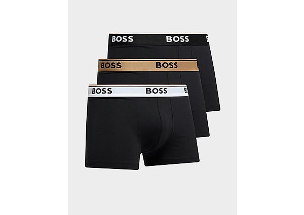 Boss 3-Pack Trunks Black- Dames Black