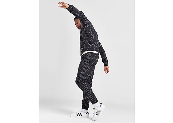 adidas Originals SST Allover Print Track Pants Black- Heren Black