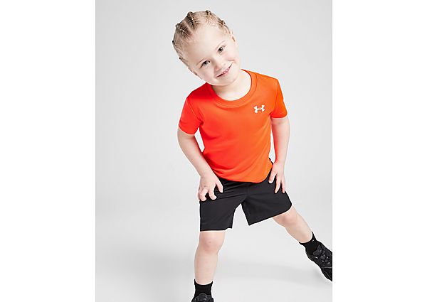 Under Armour T-Shirt Woven Cargo Shorts Set Infant Orange