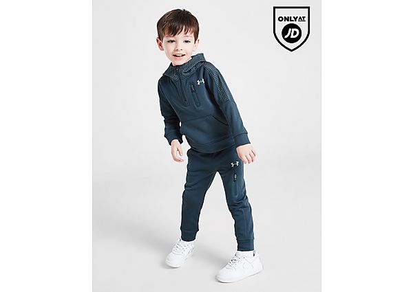 Under Armour Grid Hooded Tracksuit Infant Grey