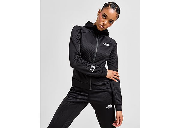 The North Face Mountain Athletics Full Zip Hoodie Black- Dames Black