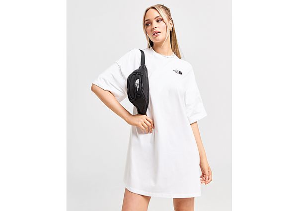 The North Face Dome Oversized T-Shirt Dress White- Dames White