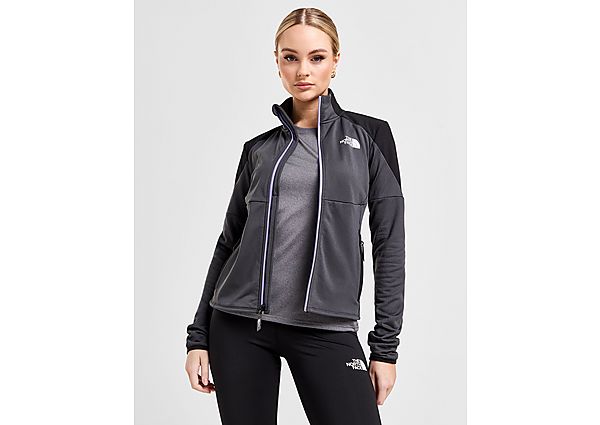 The North Face Middle Rock Full Zip Jacket Grey- Dames Grey