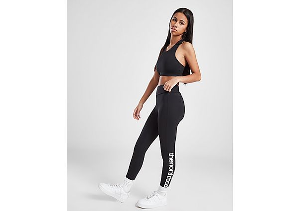 The North Face legging Never Stop Tight met logo zwart wit Polyester 134 140