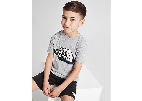 The North Face T-Shirt Shorts Set Children Grey