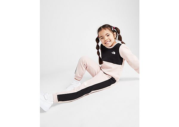 The North Face Girls' Tech Crew Tracksuit Children Pink