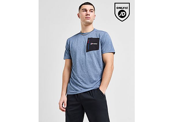 Berghaus Sidley Pocket T-Shirt Blue- Heren Blue
