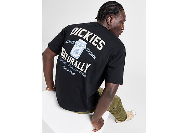Dickies Elliston Tee Shortsleeve T-shirts Heren black maat: L beschikbare maaten:S M L XL