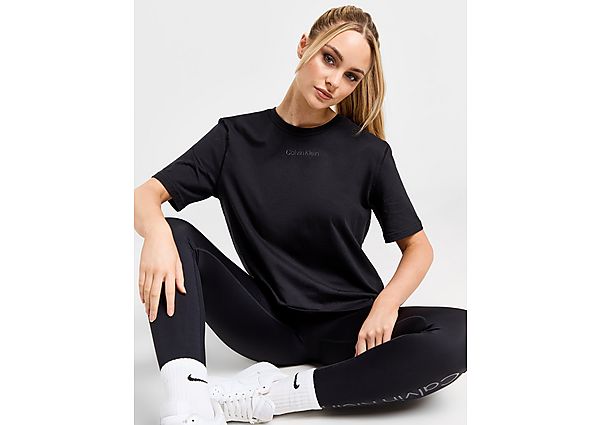 Calvin Klein Dames T-shirt Lente Zomer Collectie Black Dames