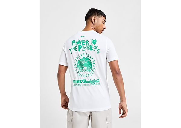 Nike Basketball Power Players T-Shirt White- Heren White