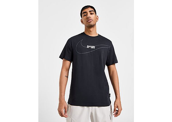 Nike Swoosh T-Shirt Black- Heren Black