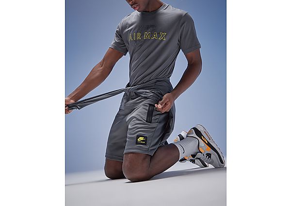 Nike Air Max Polyknit Shorts Grey- Heren Grey