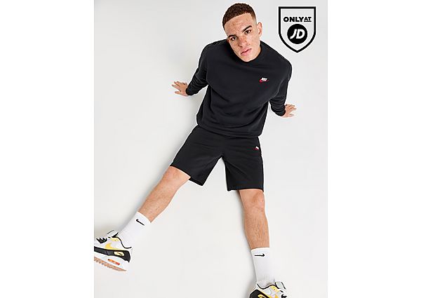 Nike Sportswear Club Fleece Herentop met ronde hals Black- Heren Black