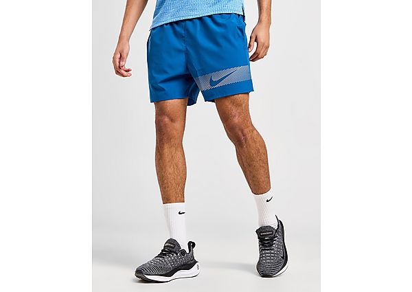 Nike Dri-FIT hardloopshorts met binnenbroek voor heren (13 cm) Challenger Flash Court Blue Black Black- Heren Court Blue Black Black