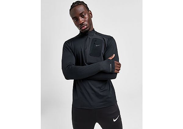 Nike Running Division 1/4 Zip Top - Mens, Black
