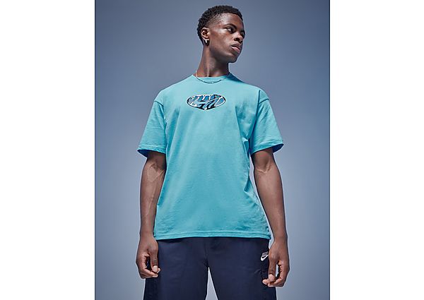Nike Sportswear Max90 T-shirt Baltic Blue- Heren Baltic Blue