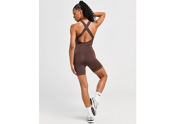 Nike Dri-FIT bodysuit voor dames Pro Brown- Dames Brown