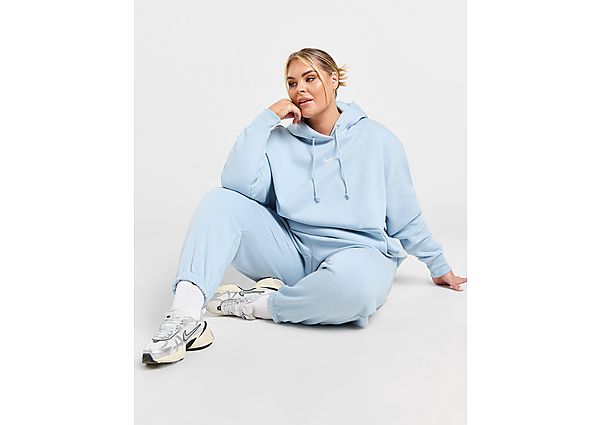 Nike Oversized hoodie voor dames (Plus Size) Sportswear Phoenix Fleece Blue- Dames Blue
