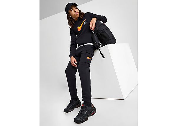 Nike Cargobroek van fleece met graphic voor jongens Sportswear Black- Heren Black