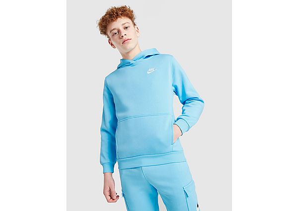 Nike Hoodie voor kids Sportswear Club Fleece Aquarius Blue White Aquarius Blue White