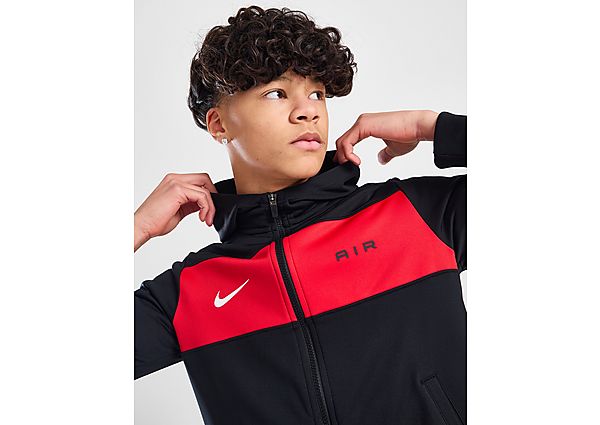 Nike Hoodie met rits voor jongens Air Black University Red- Heren Black University Red