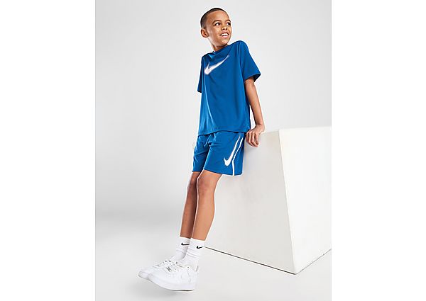 Nike Dri-FIT Multi Poly Shorts Junior Blue