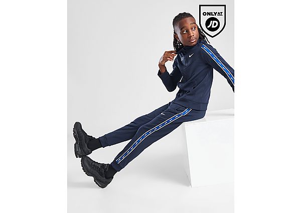 Nike Repeat Tape Track Pants Junior Blue