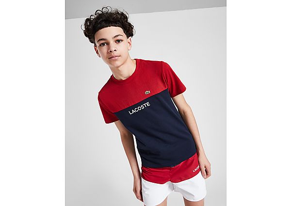 Lacoste Colour Block T-Shirt Junior - Mens, Navy