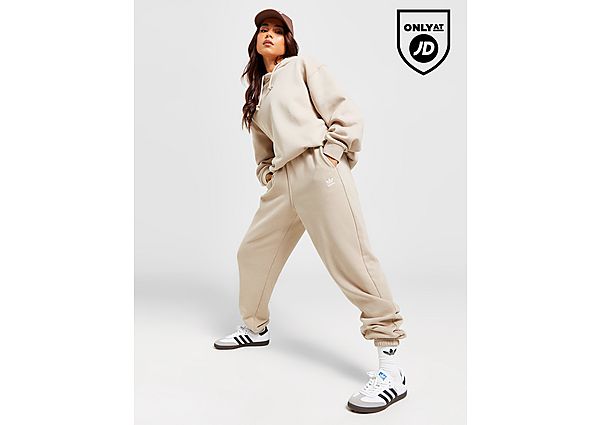 Adidas Originals Trefoil Essential Joggers Beige- Dames Beige