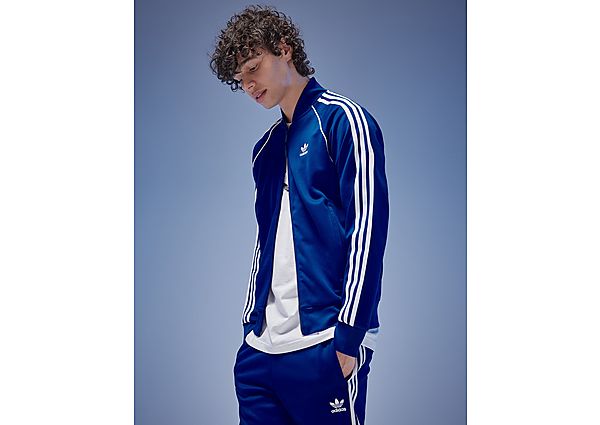 Adidas Originals SST Track Top Blue- Heren Blue