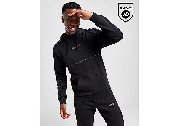 Adidas Originals Cutline Hoodie Black- Heren Black